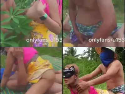 เอ้าดอร์ U153938106 เจ๊ติ๊กโดนเจี๊ยวคนสวนกลีบโคตรเสียวในป่า นัดเสียว